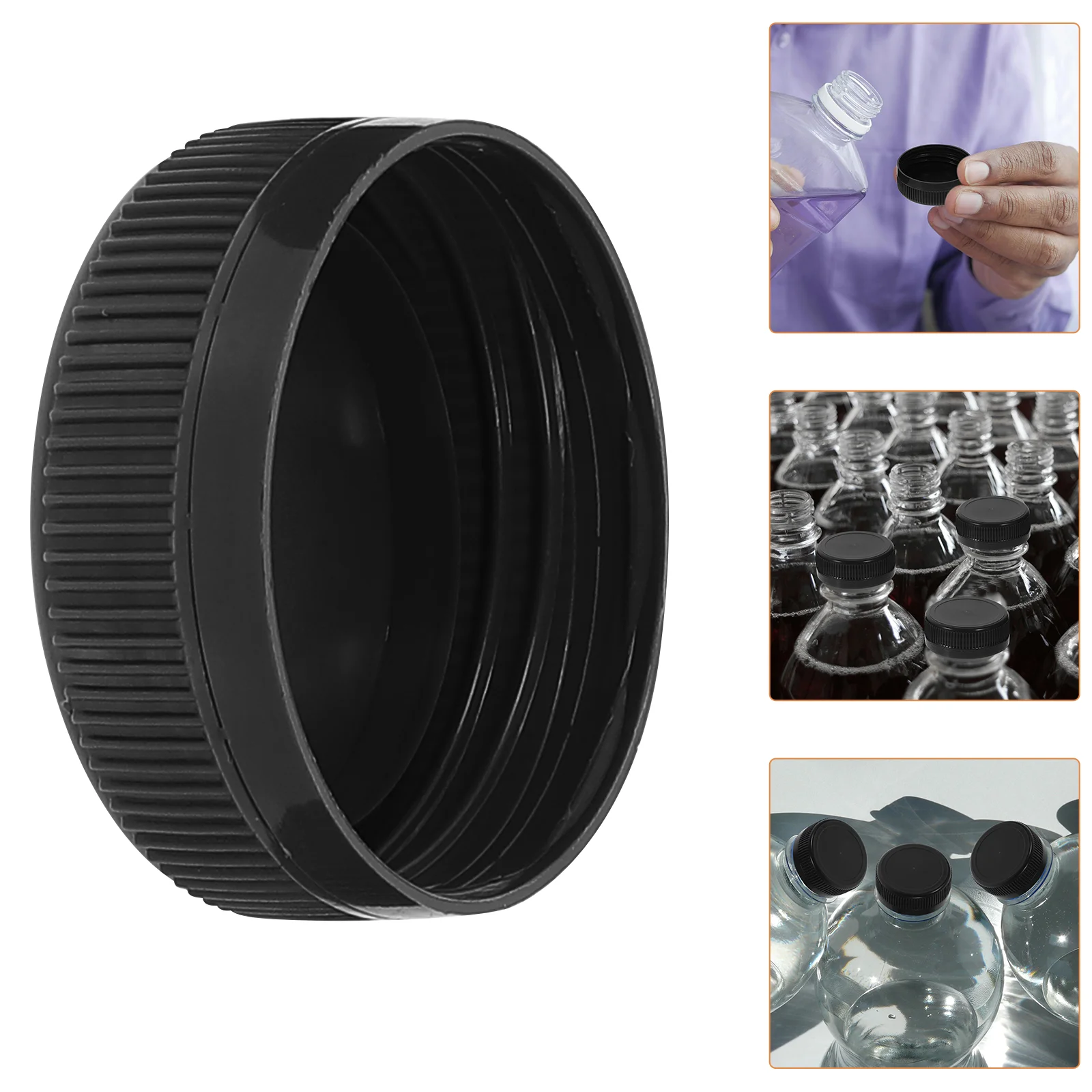 100 Pcs Plastic Bottle Cap Caps Handcraft Accessories Making Kids DIY for Materials Sealing Lids Bottles