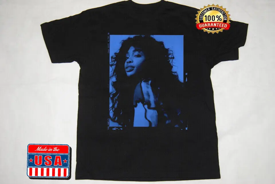 

SZA Gift For Friends Black T-Shirt Cotton All Size Unisex S-5XL