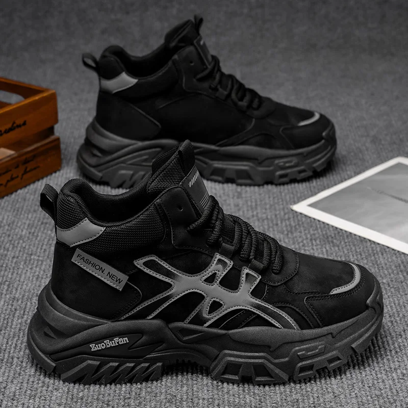 

Men's Work Boots 2025 Autumn/Winter New Style for Men's Outdoor Climbing, Durable Sports and Casual Work on Construction Sites