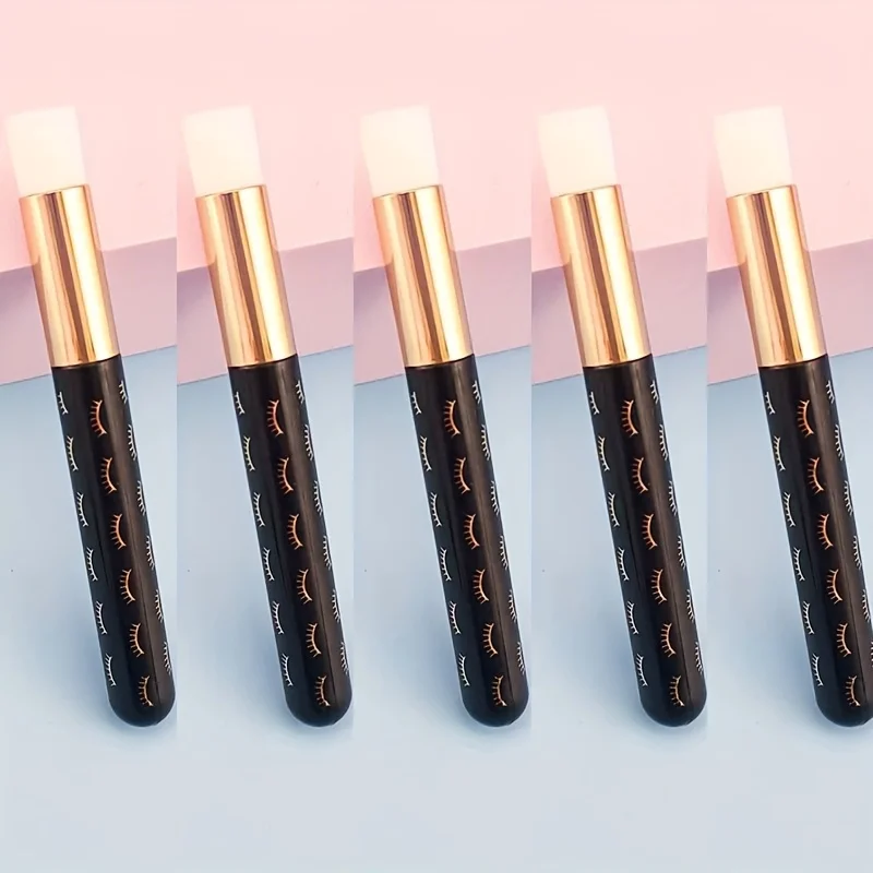 5 Stück Wimpernreinigungsbürste, Gesichtsreinigungsbürste, Mitesser-Entfernungsbürste für die Nase, Wimpernverlängerungsbürste – Detail 8