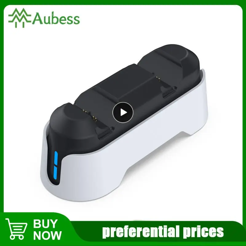 Gamepad Charger Durable Convenient And Practical Simultaneous Dual Charging Stylish Design Efficient Charging Dual Controller