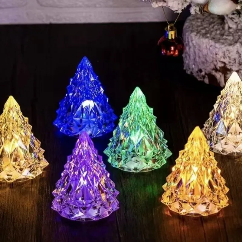Atmosphere iceberg night light Christmas tree birthday gift cure girl bedside bedroom decoration high value