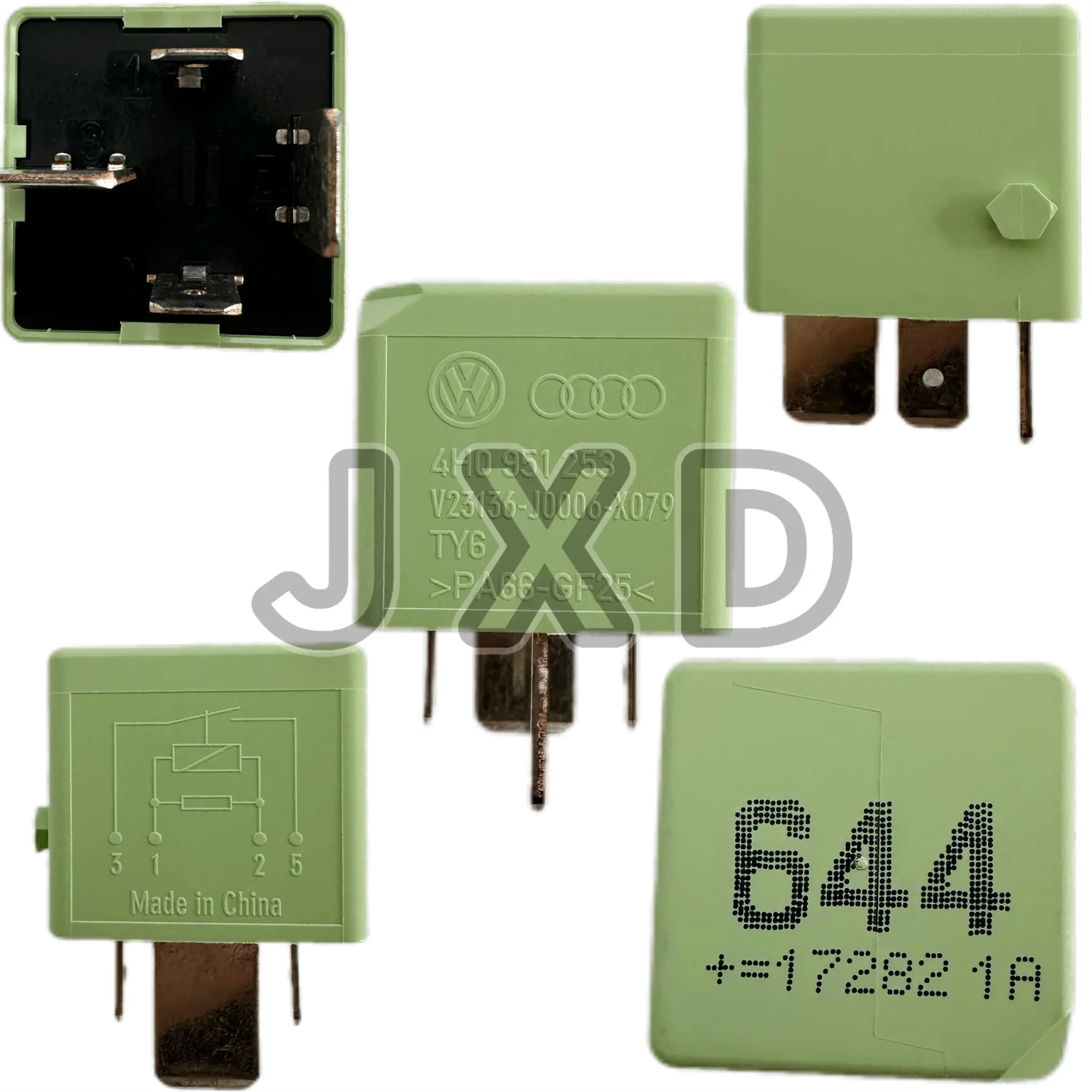 V23136-J0006-X095 V23136J0006X095 644 4H0 951 253 12V 70A 4-pin 644 NEW auto relay