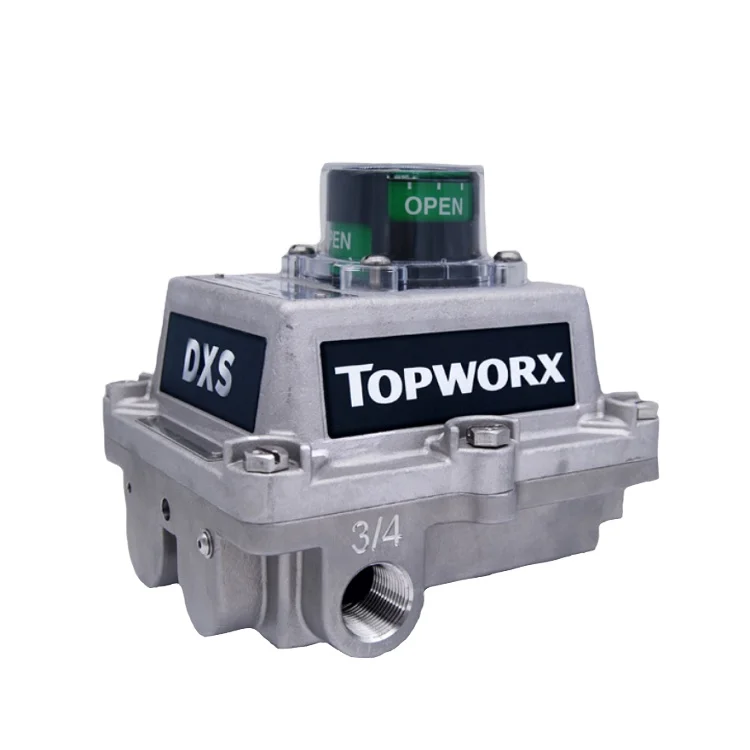 Control Valve With Valve Controllers Emerson TopWorx DXS-L21GNEB Limited Switch for Solutions TVF TVL TVH