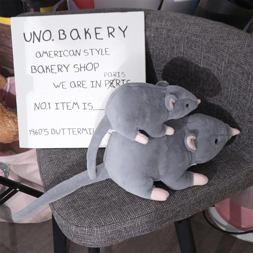 

Животное Мышь Моделирование Мыши Плюшевая Игрушка Мягкая Кукла Подушка Для Сна Животные Мыши Плюшевые Подушки Мультяшное Украшение Крыса Плюшевая Кукла