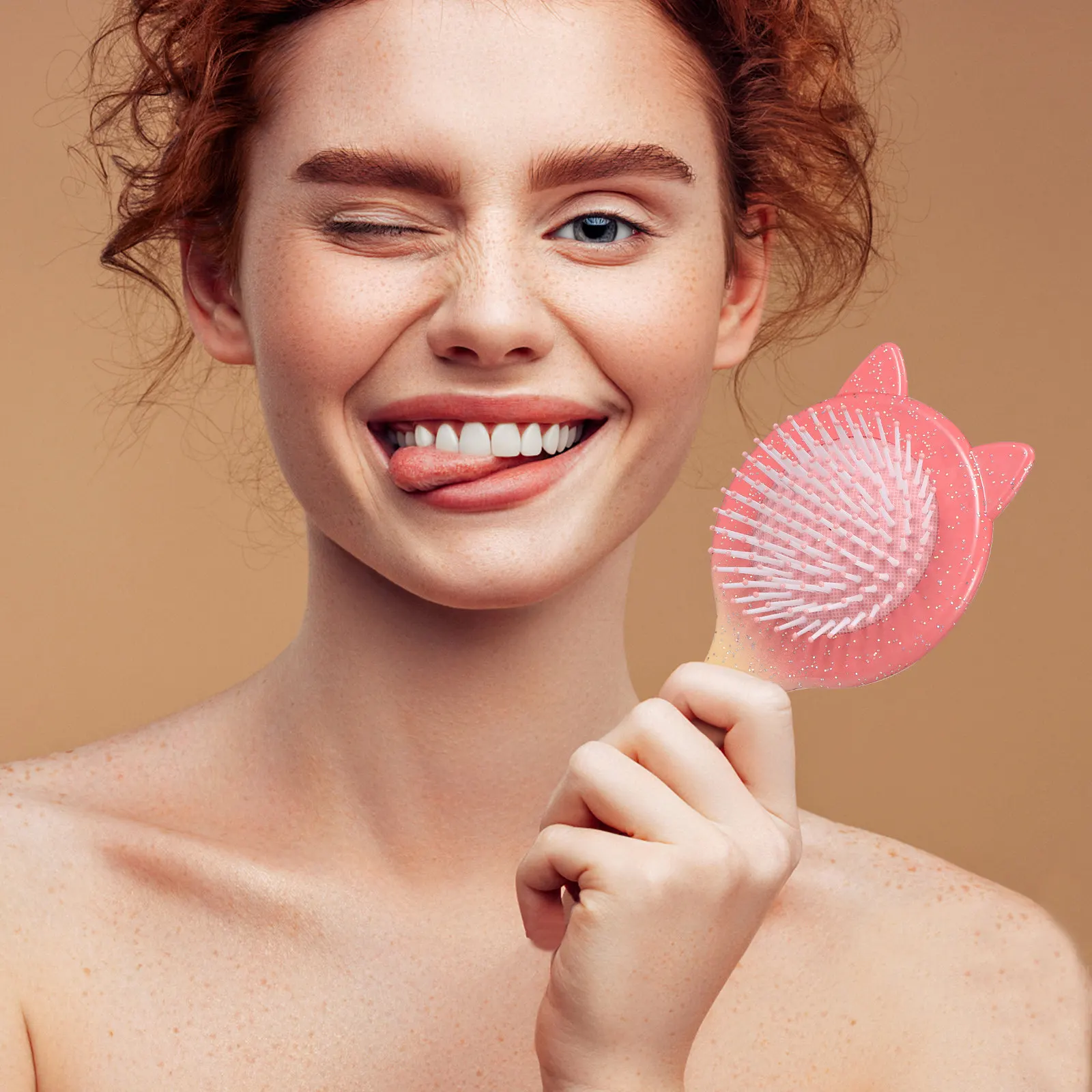 

2 pcs Massage Comb Cute Cartoon Detangling Brush For Girls Women Kids Smooth Scalp Care Painless All Hair Types