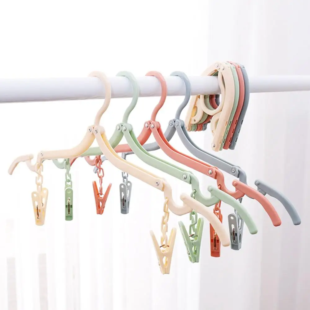 

Non-slip Windproof Foldable Portable Folding Mini Dryer Drying Rack Hanger Clothes Clips
