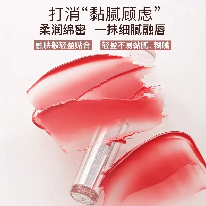 UNNY  Heart Pengrun Tinted Lip Balm Moisturizing Moisturizing Tinted Lipstick Lip Moisturizing Anti-drying korean lipstick