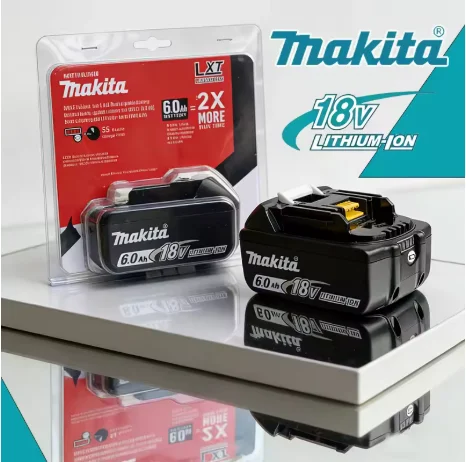 

Original makita 18v battery Rechargeable Power Tool makita 18v Battery Replaceable 5000mAh battery Lithium-ion, 1850 BL1860B 5ah