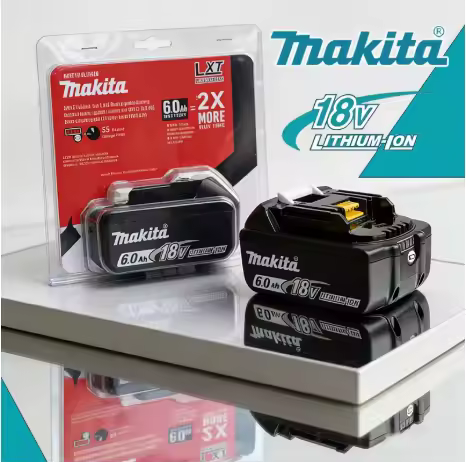 Original makita 18v battery Rechargeable Power Tool makita 18v Battery Replaceable 5000mAh battery Lithium-ion, 1850 BL1860B 5ah