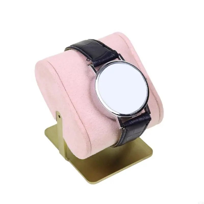  Premium Velvets Bracelet Holder Alloy Base For Necklaces Watches Vanity Tray