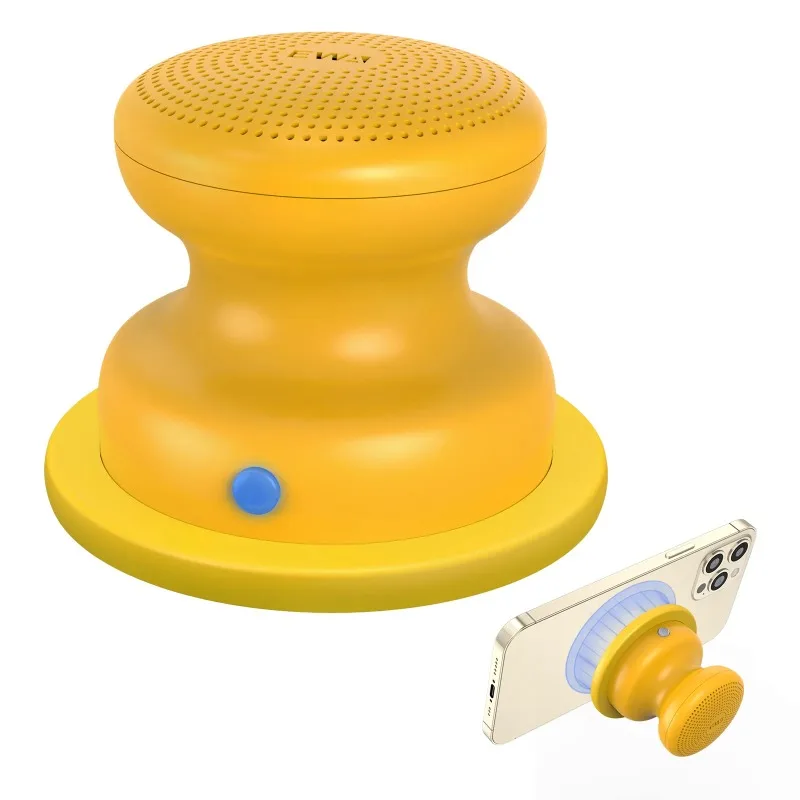A117 Magnetic Wireless Audio Player Suction Base Strong Stereo Sound Fit IPhone 12 13 14 15 Daily Music Play Tool