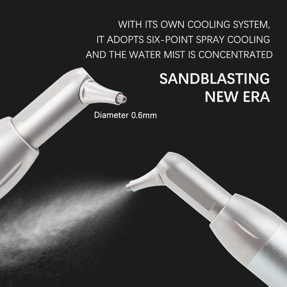 

Стоматологический пневматический полировщик с водяным распылителем, пескоструйный аппарат для обработки оксидом алюминия, отбеливание зубов, чистка полости рта, стоматологический инструмент