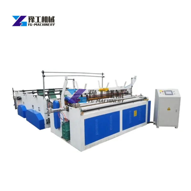 Automatic Small Business Toilet Paper Roll Making Machine for Toilet Paper Rewinding Machine