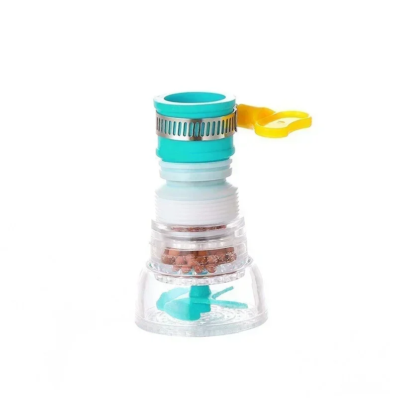 360 Degree Rotating Household Faucet Bathroom Adjustable Flexible Faucet Adapter Extender Device Water Saving Sprayer Filter image 5
