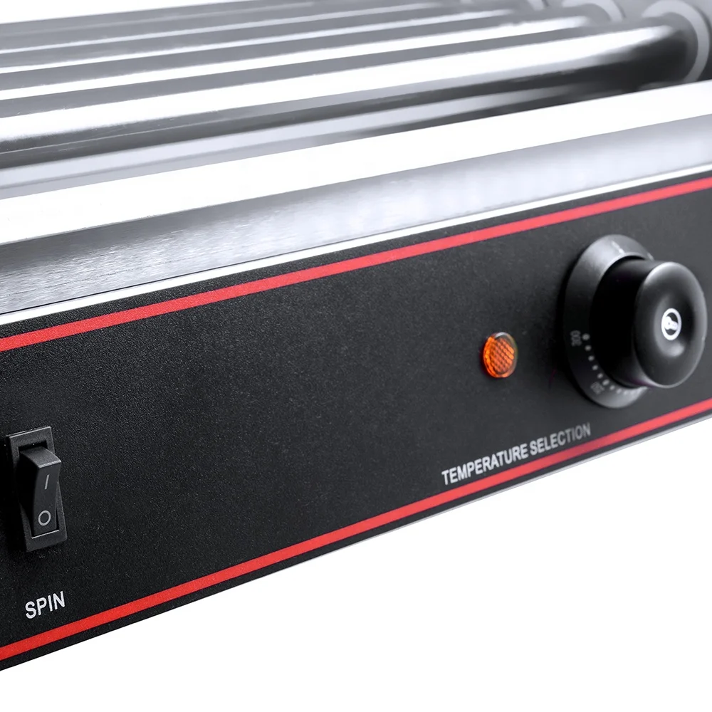 5 -رولر هوت دوج شواء الذرة الصينية هوت دوج صانع هوت دوج آلة شواء #2