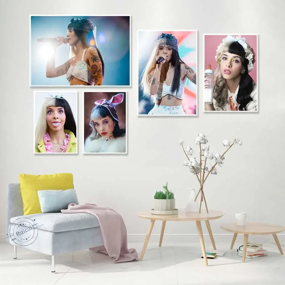 

Melanie Martinez Poster Hot Music Singer Star Art Canvas Painting Silk Wall Pictures Home Decoration quadro cuadros