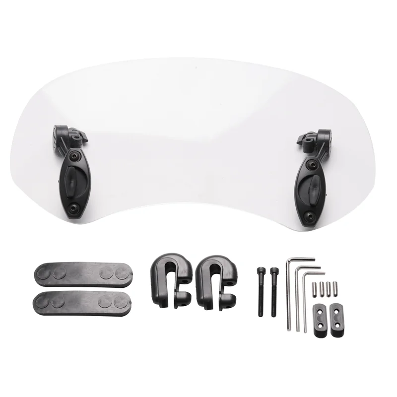 

Превосходный универсальный мотоциклетный регулируемый удлинитель ветрового стекла, спойлер, воздушный дефлектор 28,5X12x21 см