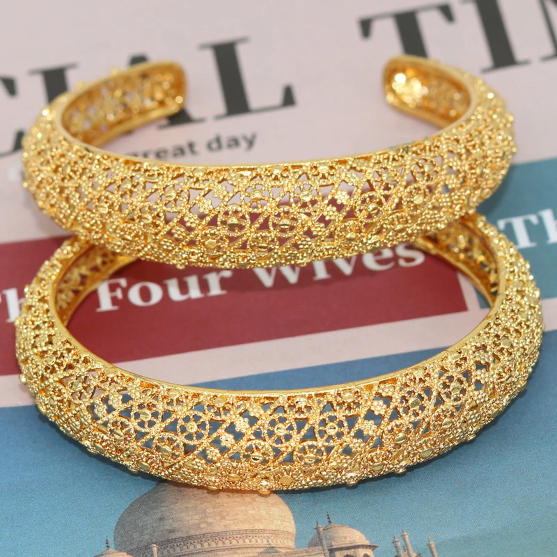 Female dubai ball bracelets, Ethiopian bracelets, wedding jewelry African gifts,golden color,ideal for middle east,gold bracelet