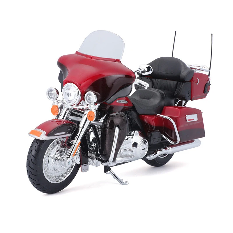 Maisto-modelo de motocicleta Harley Davidson 2013 FLHTK Electra Glide, juguete clásico de fundición a presión, Ultra limitado, escala 1:12, regalo