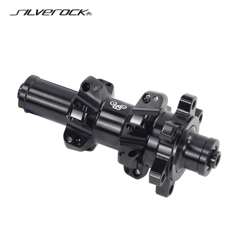 

SILVEROCK Alloy Front Hub 100mm x 9mm Disc Brake Straight Pull or J Bent 24Holes Special for BIRDY Folding Bike