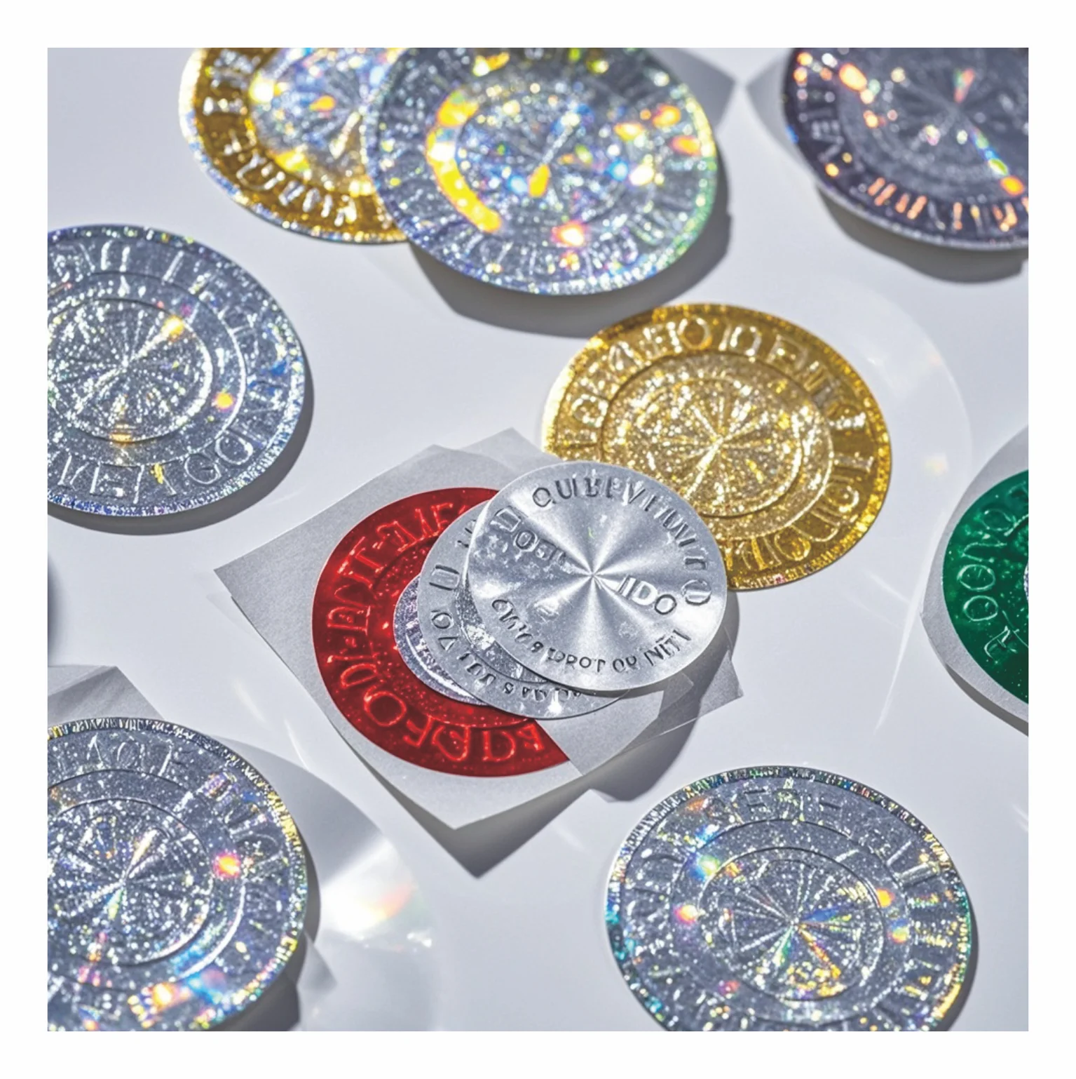 

Hot Selling Security Stickers With Serial Numbers Custom Order Embossed/Debossed Stickers With CE Certificate