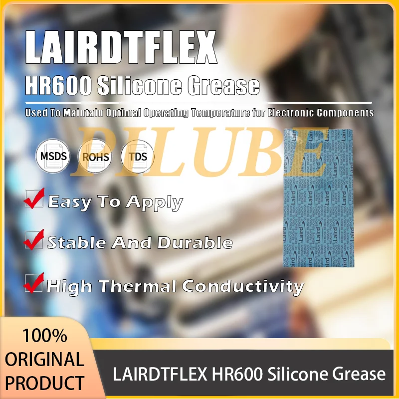 شحم السيليكون LAIRD Tflex HR600 لتطبيقات تبديد الحرارة المنتج الأصلي