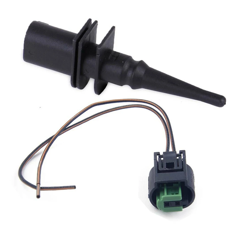 Outside Exterior Air Ambient Temperature Sensor 65816936953 For BMW 5 E60 E61 Connector With Wiring Harness