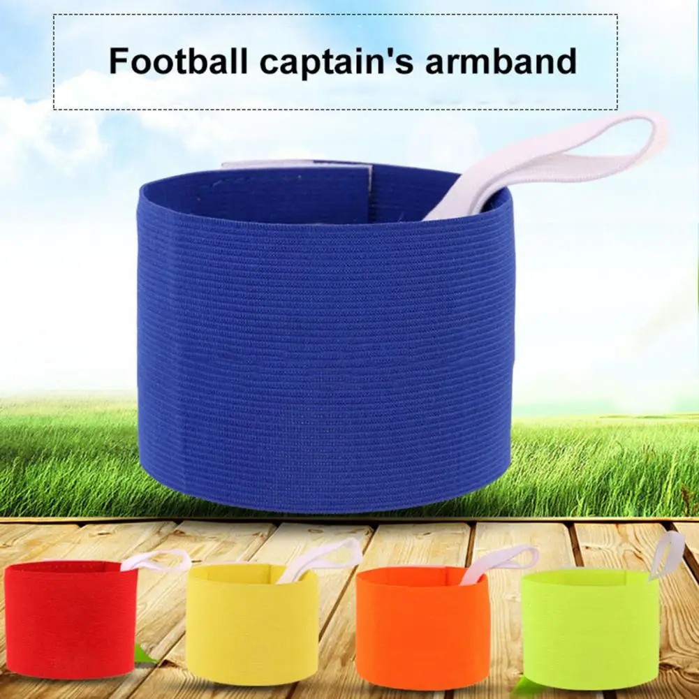 Soccer Captain Armband Adjustable Kids Sports Soccer Basketball Captain Armband Outdoor Team Sports Football Armband