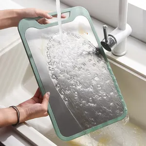 Multifunctional cutting board, two sides of stainless steel and plastic, double cutting board, vegetables and cut meat, 1pc 6 Main Sales Taba de Meat - №2