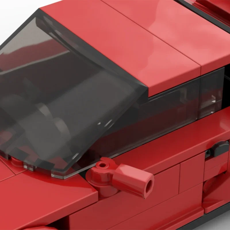 253pcs MOC Nissan Silvia Drift Car City Champions Model Building Blocks Architecture Toy DIY Festival Gift Idea Brick Birthday