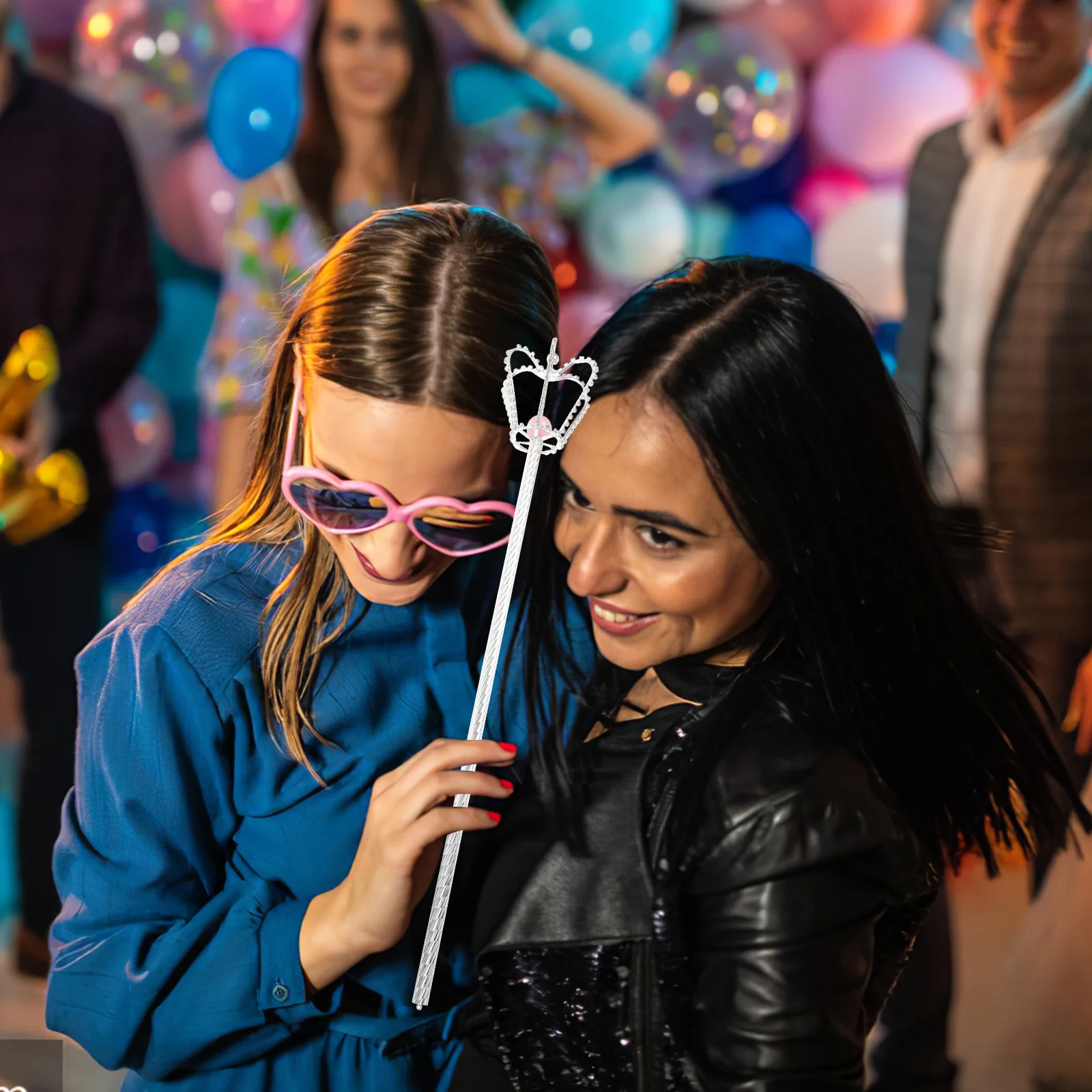 

Набор палочек принцессы и короны, однотонная королевская палочка для косплея, сувениры для свадебной вечеринки, костюм королевы, нарядный костюм королевы