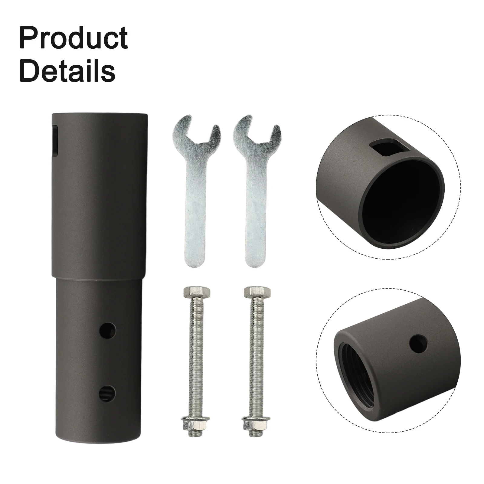 لتركيب القطب، لمحول الأنابيب، مجموعة أدوات تثبيت من سبائك الألومنيوم، ملحقات أدوات اليد المنزلية