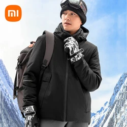 Xiaomi SKAH Electric Heated Coat Men 6-Heating Area Graphene Winter Outdoor Warm USB Type-C Smart Thermostatic Thermal Jacket