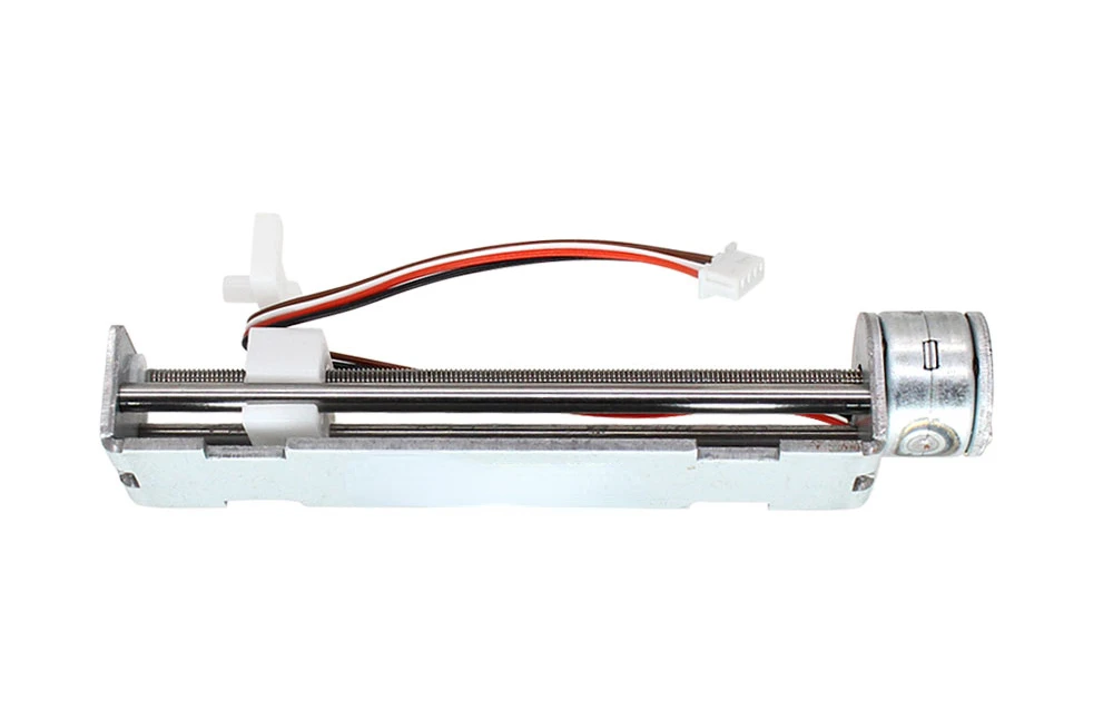 Permanent magnet stepper DC linear motor push rod small electric reciprocating guide PTZ motor