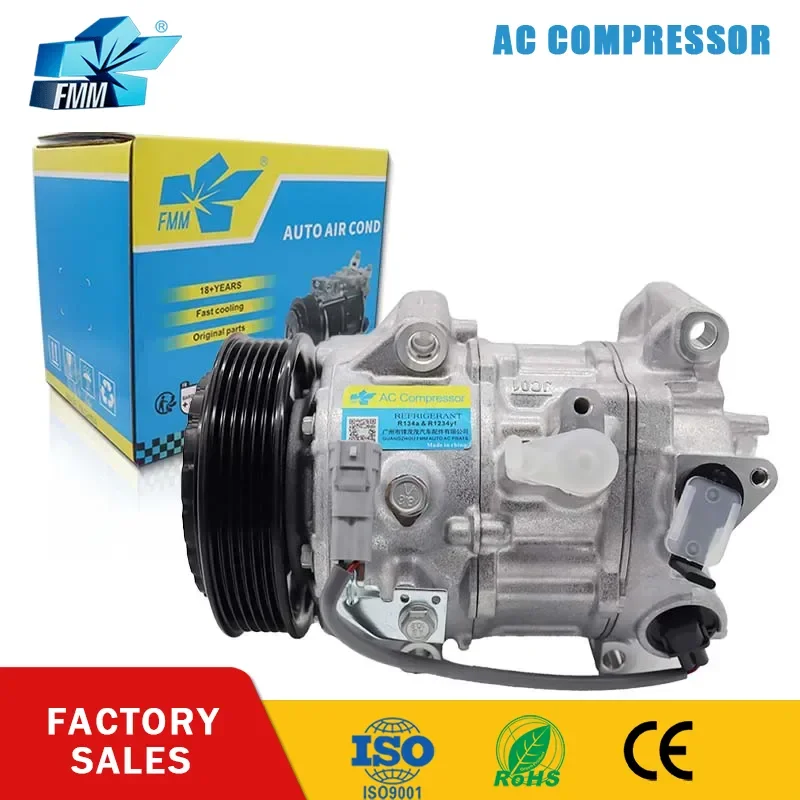 

FMM A/C AC Air Conditioning Conditioner Compressor Cooling Pump for Toyota RAV4 IV 2.0 3ZR-FE 447280-7511 8831042390 8831042391