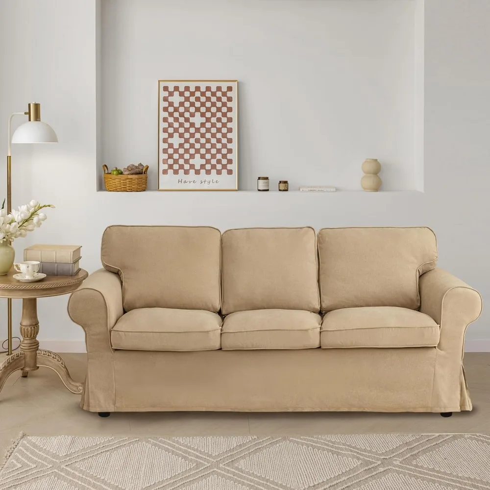 Perfect Fit for Your EKTORP Sofa: A Detailed Guide to EKTORP Sofa Dimensions and How to Choose the Right Slipcover