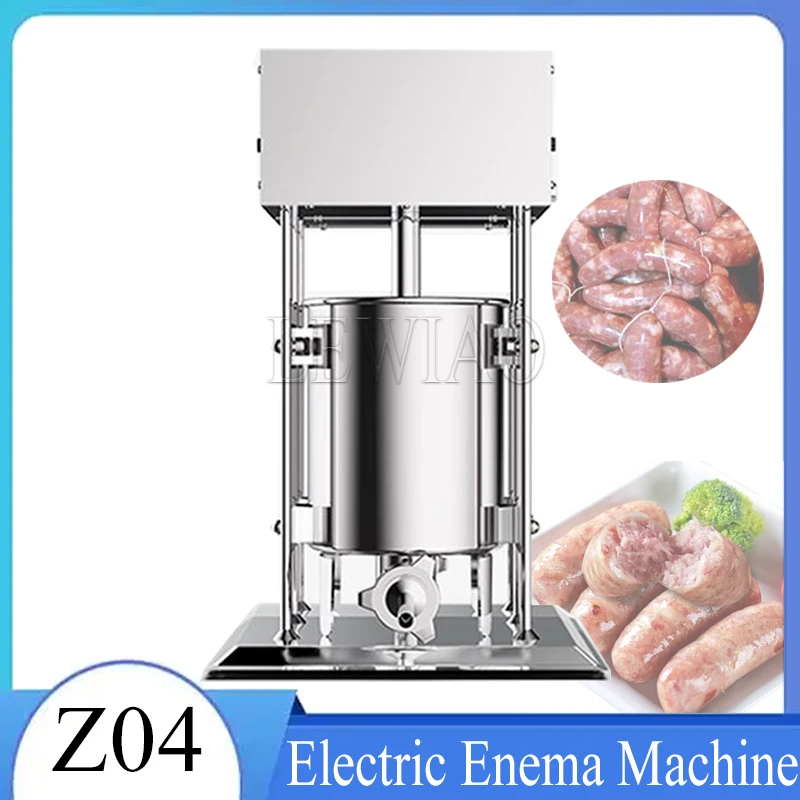 10-25L Vertical Sausage Stuffer Automatic Filling Machine Food Processors Kitchen Accessories Home Appliance For Hot Dog