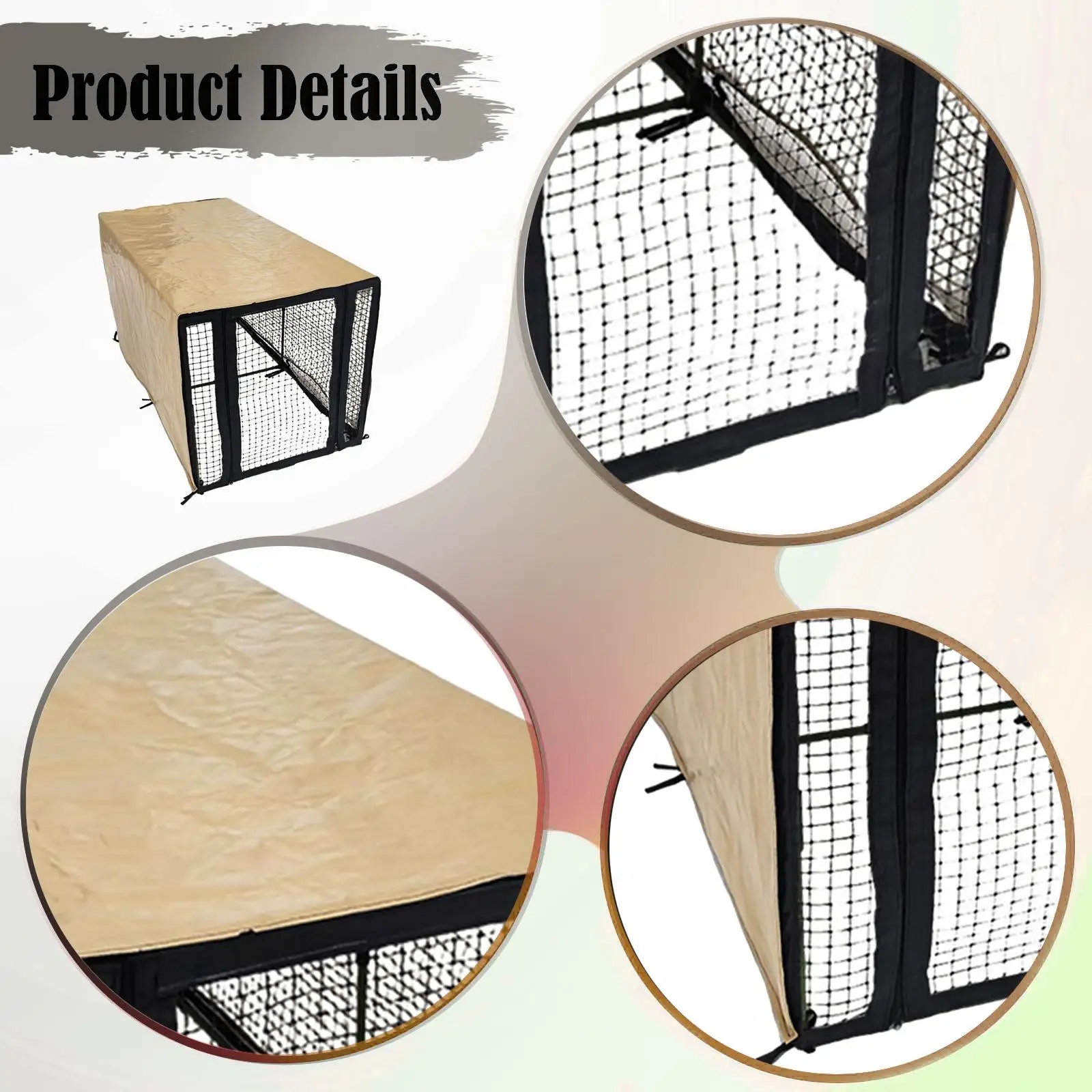 Tunel exterior para mascotas DIY: proteccion solar para perros y gatos