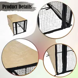 Tunel exterior para mascotas DIY: proteccion solar para perros y gatos