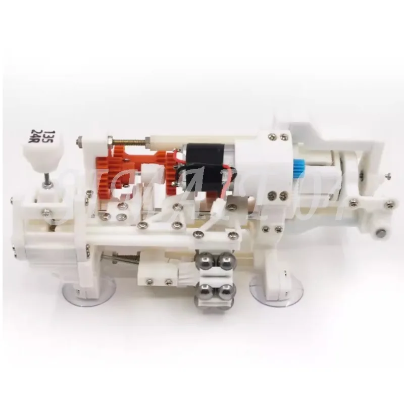 Transmission Dynamic Model, Car 5-Speed Manual, with Reverse Clutch Selector 3D Printed Model
