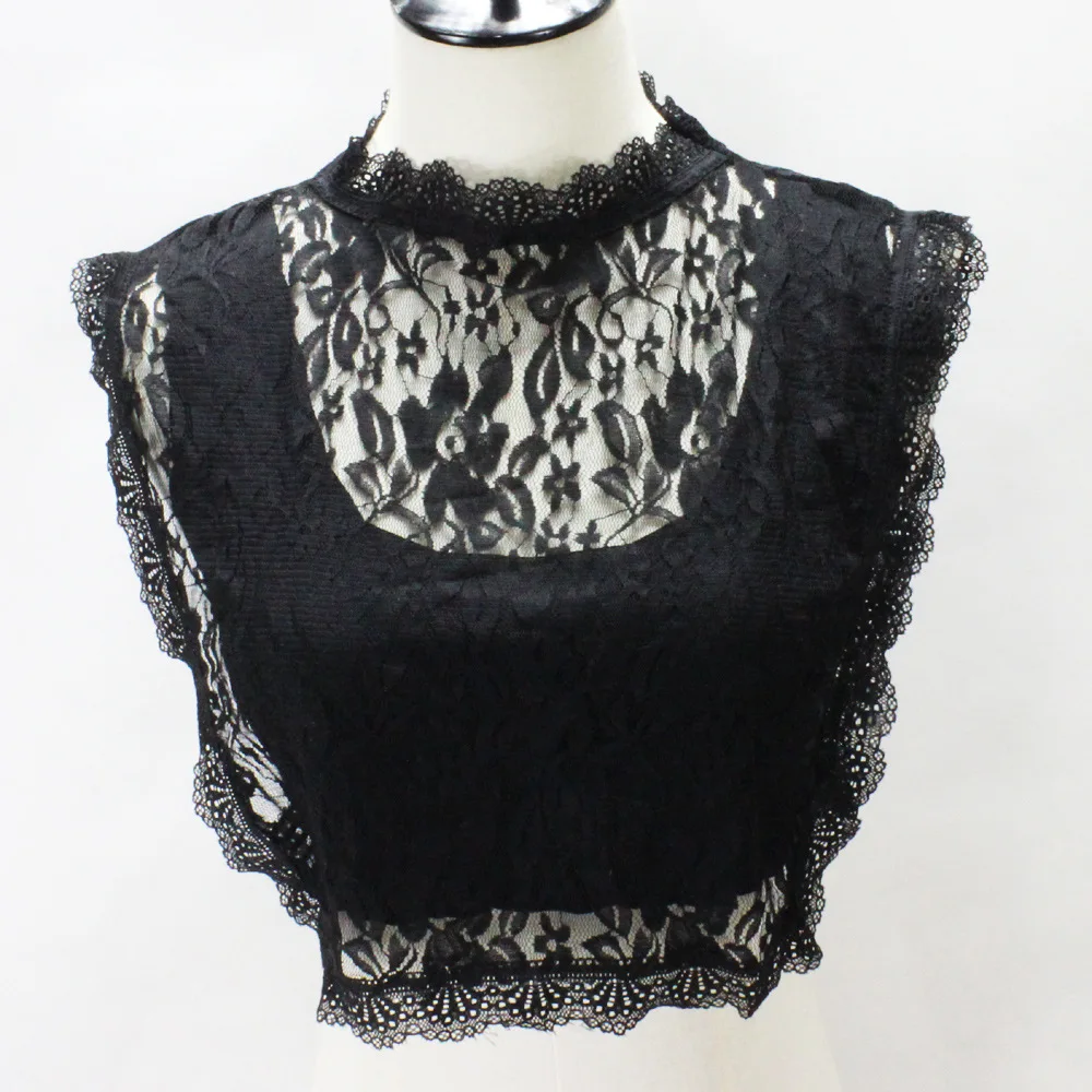 

Кружевной искусственный воротник, детский универсальный свитер с воротником-стойкой, рубашка с искусственным воротником