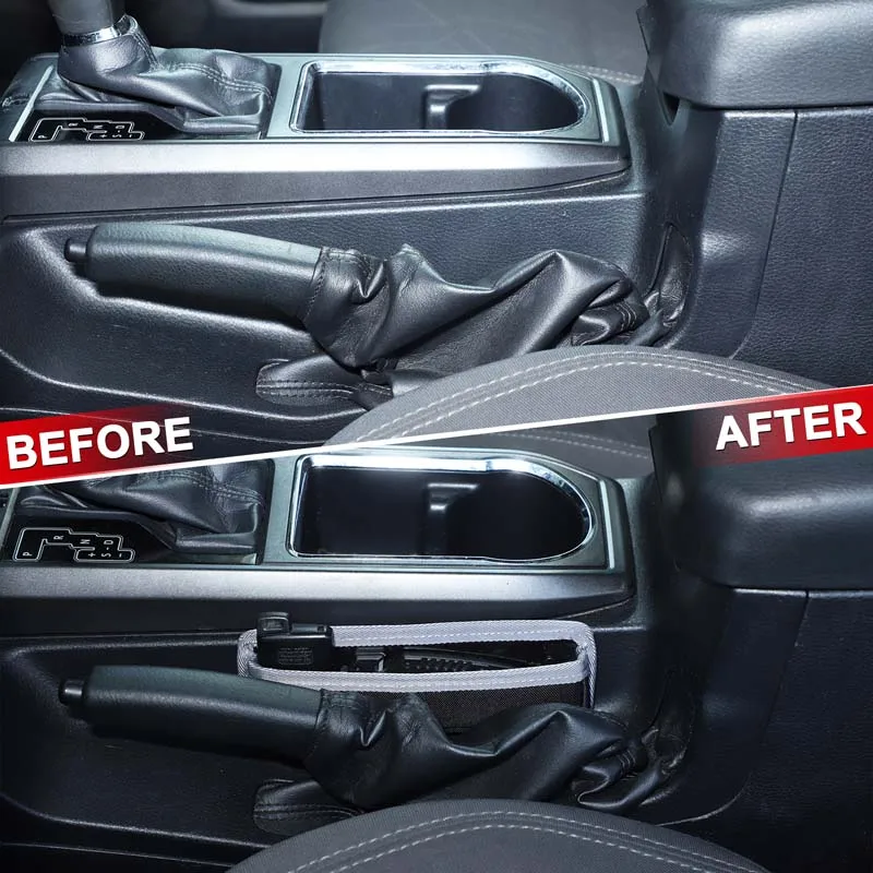 

Car Side Storage Pocket Organizer Bag Organizer Door Stowing Tidying Bag Box Phone Coin Holder Fit for Toyota Tacoma 2016-2026