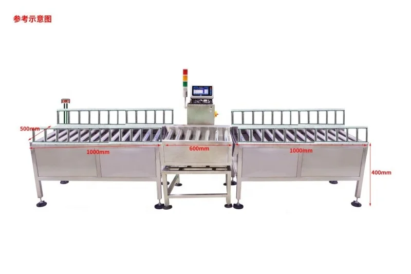 Storage center weighing machine,sorting machine, volume measuring instrument