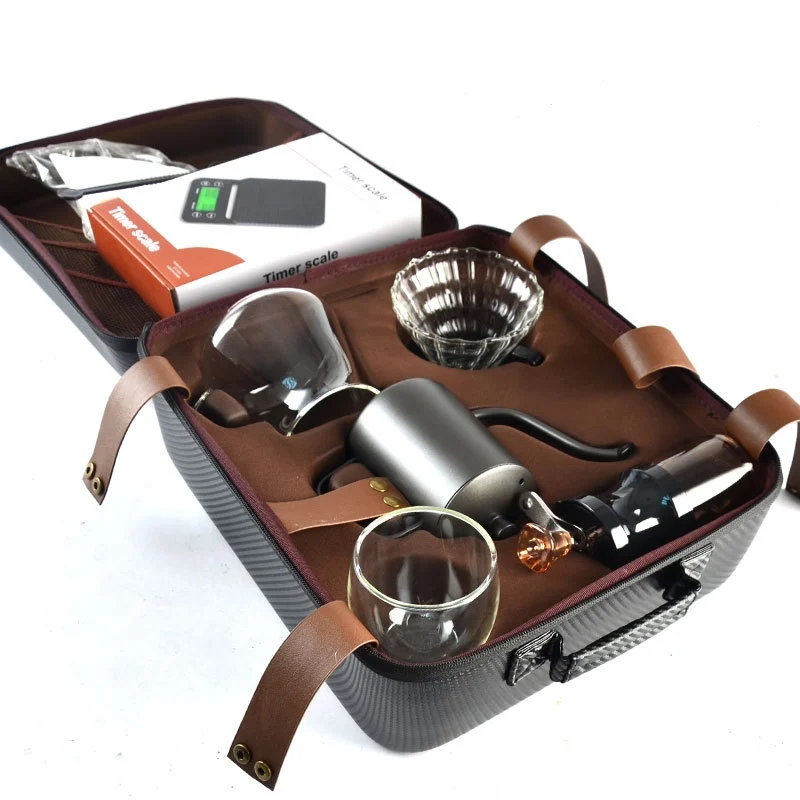 Coffee Tools Drop Coffee Set Pour In Set Hand Brew Coffee TravalGift Set With Timer