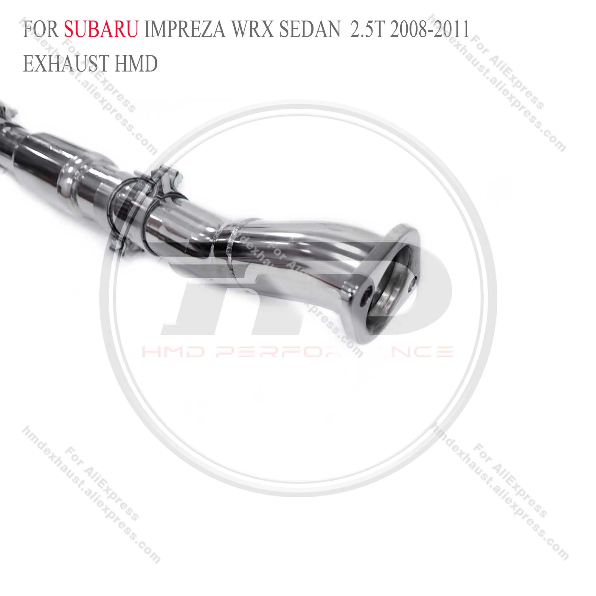 

HMD High Flow Performance Catback For Subaru Impreza WRX Sedan 2.5T 2008-2011 Exhaust System Stainless Steel With Valve
