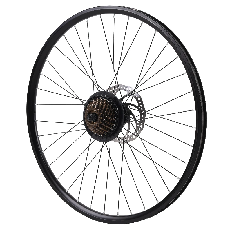 29 Inch Mountain Bike Wheelset Aluminum Alloy Disc Brake Front Rear Wheels, Quick Release or Solid Axle Hub for 7‑10 Speed MTB