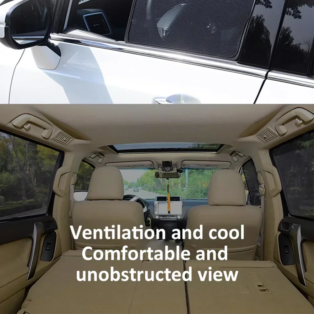 

For Haval V7 2026 Accessories B26 2025-2027 Front Rear Window Sun Shade Cover Visors Parasol Sun light Shield UV Protector Mesh