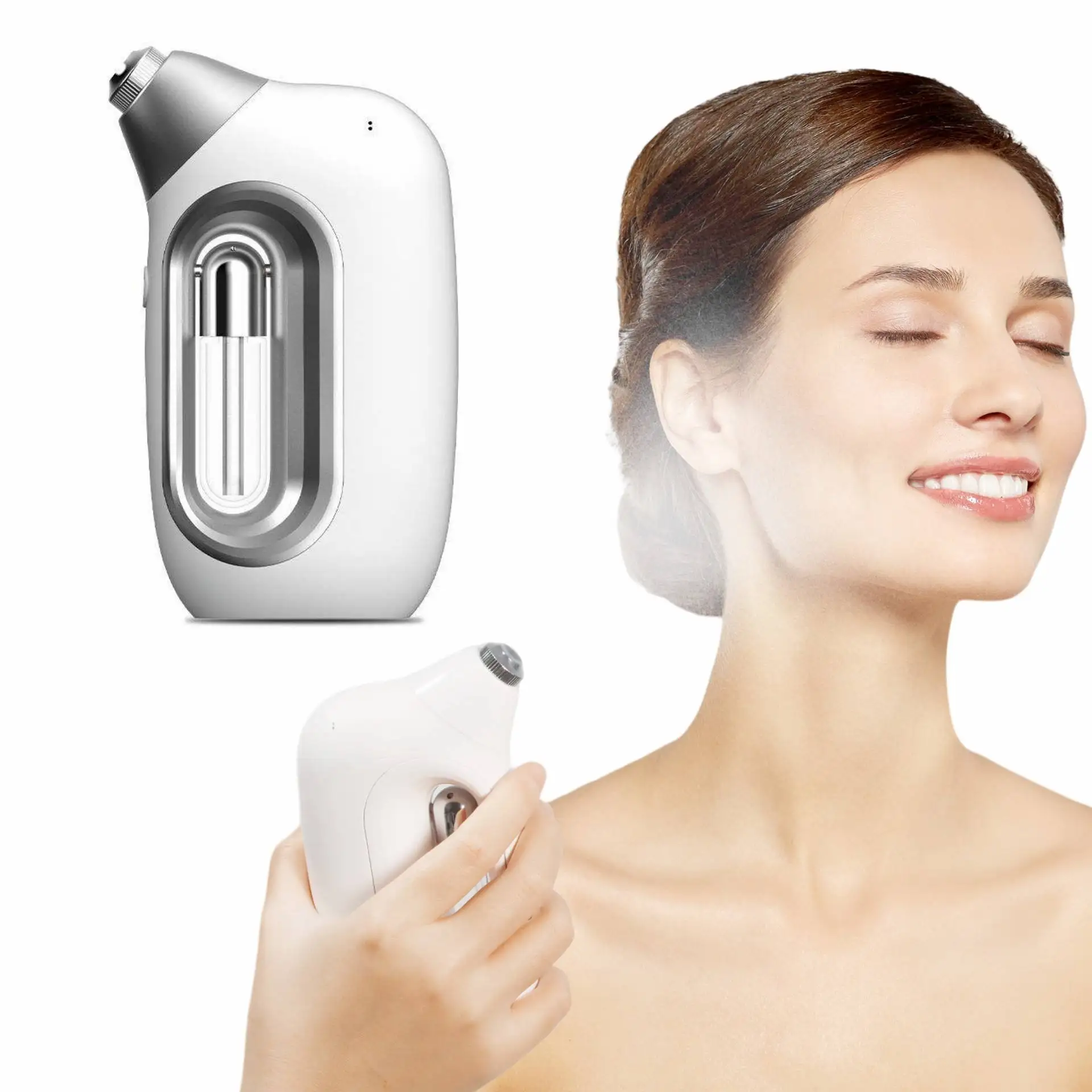 حار بيع منتجات التجميل O2 ضباب جهاز البخار للوجه الأكسجين Infuser نانومتر الضباب شوي Guangyi للوجه ترطيب أدوات التجميل