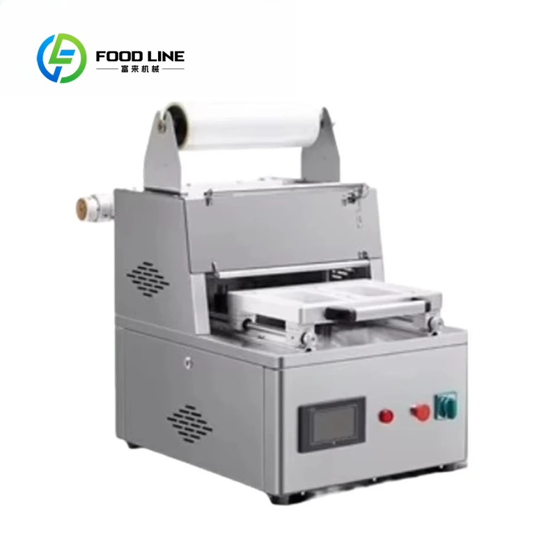 Customized CE Standard MAP Vacuum Tray Sealing Machine for Fish and Meat Food Modified Atmosphere Packaging Preservation